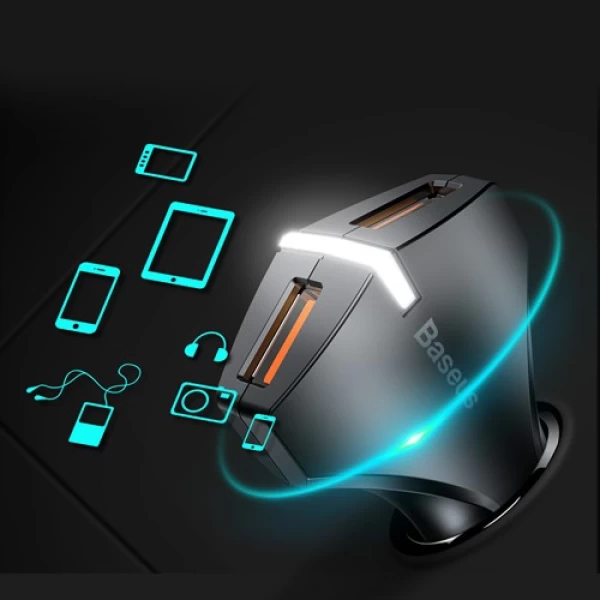 شارژر فندکی بیسوس Baseus Rocket CCALL-RK02