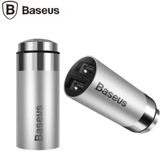 شارژر فندکی 2 پورت بیسوس Baseus CarQ Series 4.8A