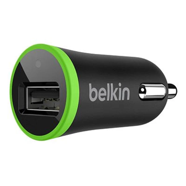 شارژر فندکی 1 پورت Belkin بلکین 2.1A با لایتینگ آیفون