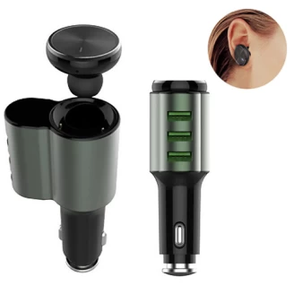 هندزفری بلوتوث و شارژر فندکی الدینیو LDNIO CM21