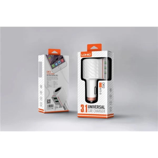 شارژر فندکی الدینیو LDNIO CM12