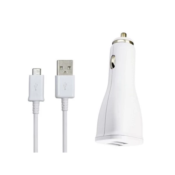 شارژر فندکی اصلی دو پورت سامسونگ فست شارژر EP-LN920 با کابل تایپ سی