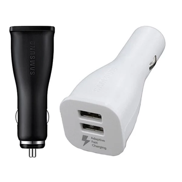 شارژر فندکی اصلی دو پورت سامسونگ فست شارژر EP-LN920 با کابل میکرو