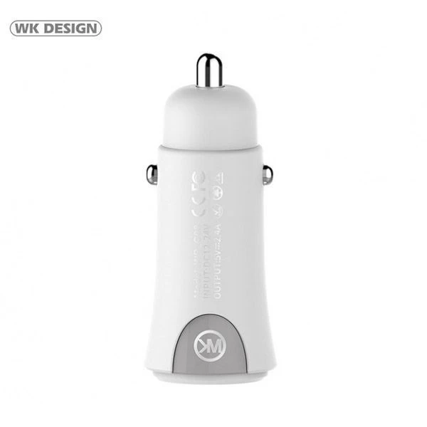 شارژر فندکی 2 پورت WK WP-C08 Linken