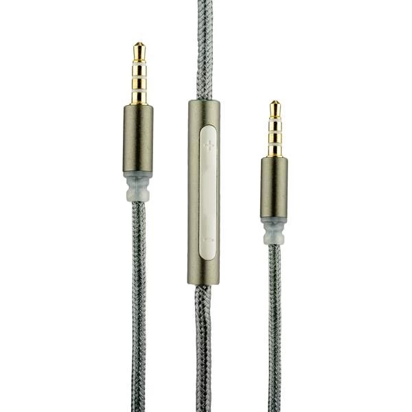 کابل انتقال صدا دارای میکروفون کتتسی Coteetci S3 Nylon