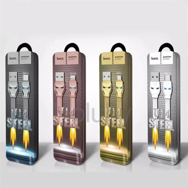کابل میکرو یو اس بی هوکو Hoco U14 Steel
