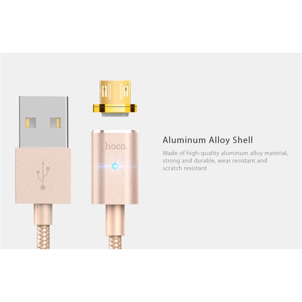 کابل کنفی میکرو یو اس بی آهنربایی هوکو Hoco U16