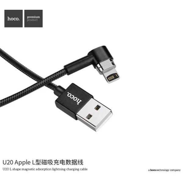 کابل لایتنینگ آهنربایی هوکو Hoco U20