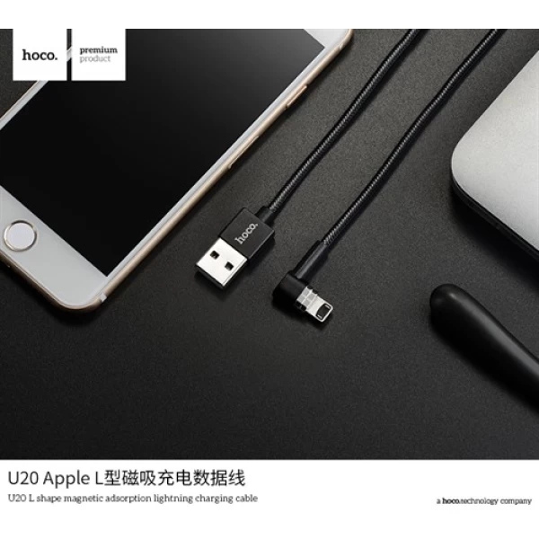 کابل لایتنینگ آهنربایی هوکو Hoco U20
