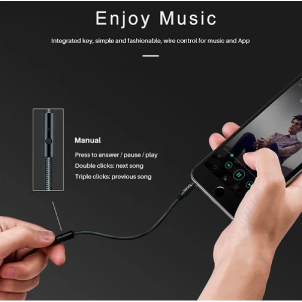 کابل انتقال صدا ریموت دار هوکو Hoco UPA04