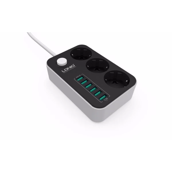 سه راهی برق و شارژ الدینیو LDNIO SE3631