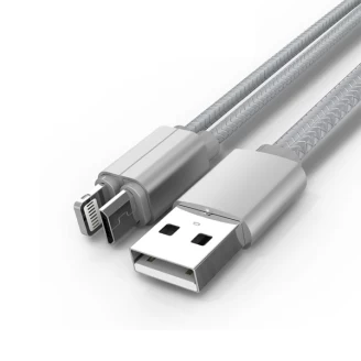 کابل دو کاره لایتنینگ و میکرو یو اس بی الدینیو LDNIO LC86