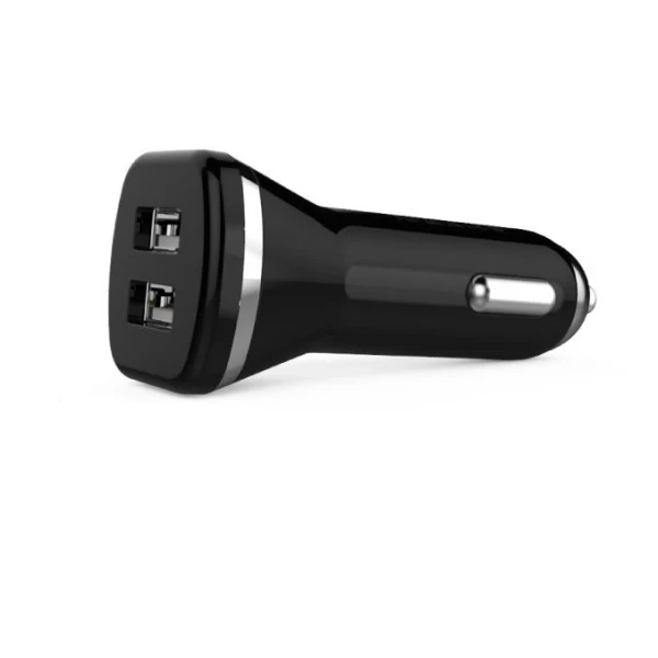 شارژر فندکی 2 پورت LDNIO الدینیو DL-219 با کابل لایتینگ آیفون