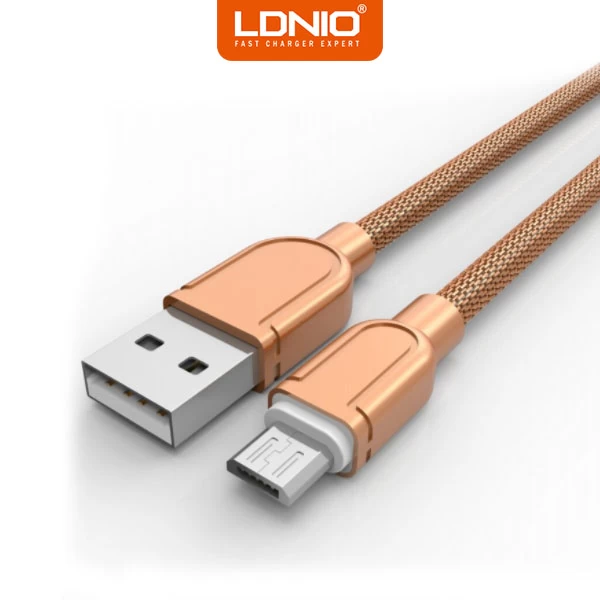 کابل میکرو یو اس بی الدینیو LDNIO LS27