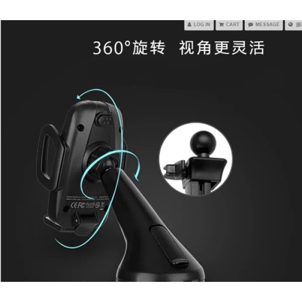 شارژر وایرلس و پایه نگه دارنده موبایل Momax CM7