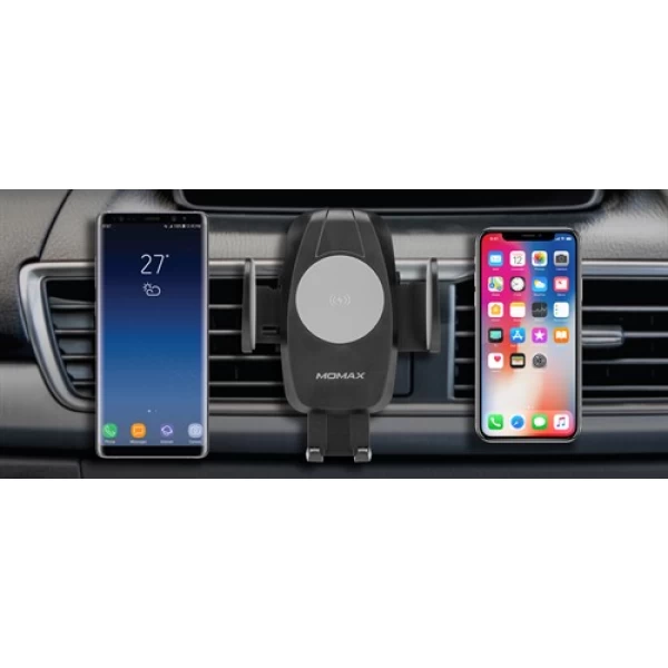 شارژر وایرلس و پایه نگه دارنده موبایل Momax CM7