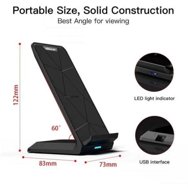 شارژر Nillkin Mc018 Qi Wireless Charger