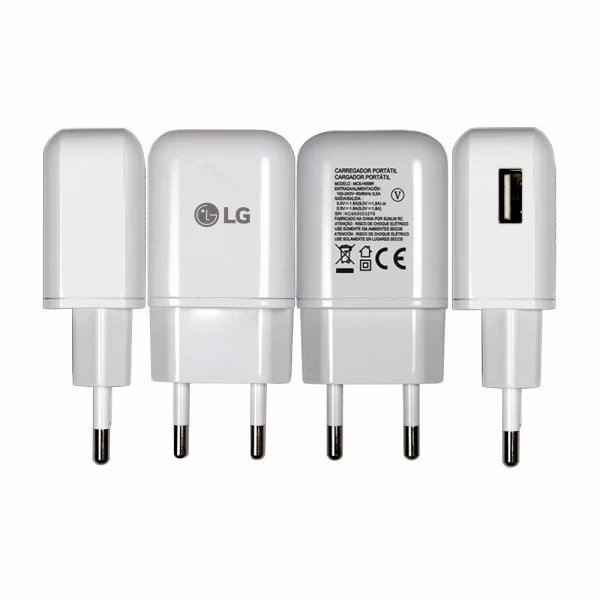 شارژر اصلی ال جی فست شارژر LG MCS-H068R با کابل تایپ سی
