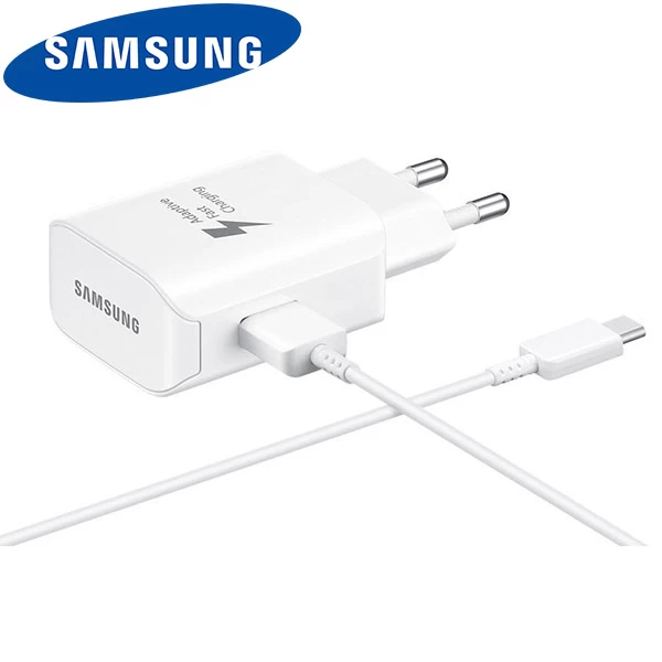 شارژر اصلی سامسونگ فست شارژ همراه با کابل تایپ سی مدل Samsung EP-TA20EBEEP-TA300CWEGKR