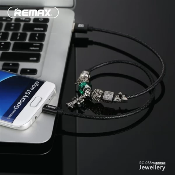 کابل میکرو یو اس بی ریمکس Remax RC-058m Jewellery