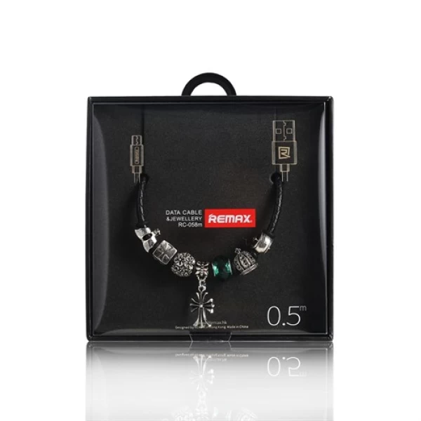 کابل میکرو یو اس بی ریمکس Remax RC-058m Jewellery