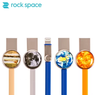 کابل لایتنینگ راک Rockspace Orb Series Lightning Charge & Sync Flat Cable