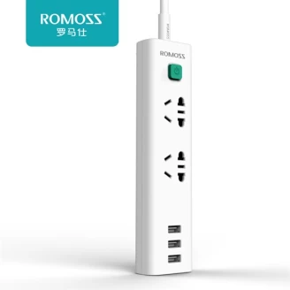 سه راهی برق و شارژر روموس Romoss FH50U