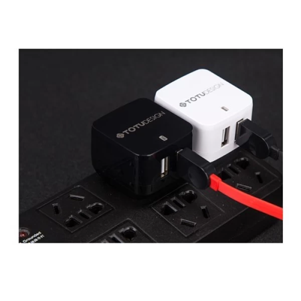 آداپتور شارژر 3.4 آمپر مارک توتو TOTU Smart IC Card