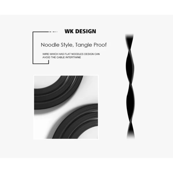 کابل سه کاره دبلیوکی مدل WK WDC-010 3 In 1