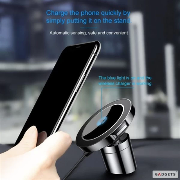 پایه نگهدارنده و شارژر وایرلس Baseus Big Ears
