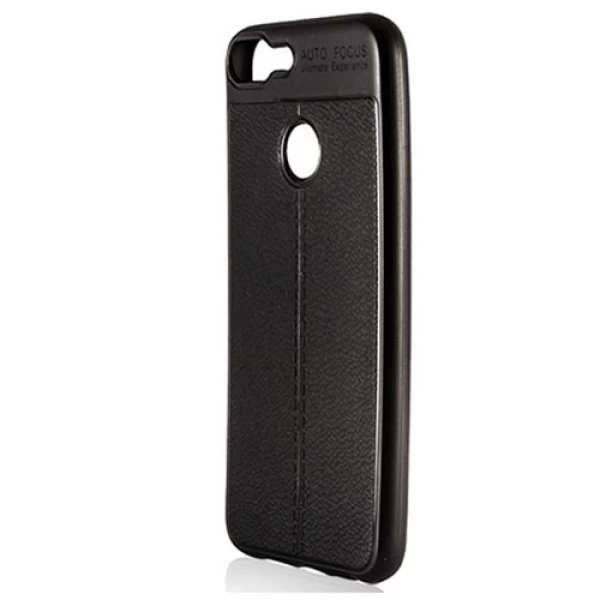 قاب محافظ ژله ای طرح چرم Huawei Honor 9 Lite مدل Auto Focus