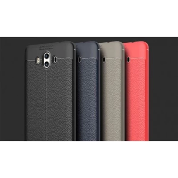 قاب محافظ ژله ای طرح چرم Huawei Mate 10 مدل Auto Focus