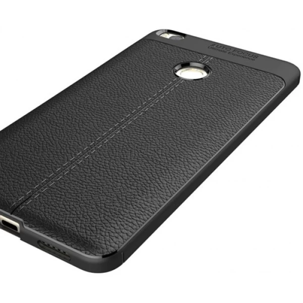 قاب محافظ ژله ای طرح چرم Xiaomi Mi Max 2 مدل Auto Focus