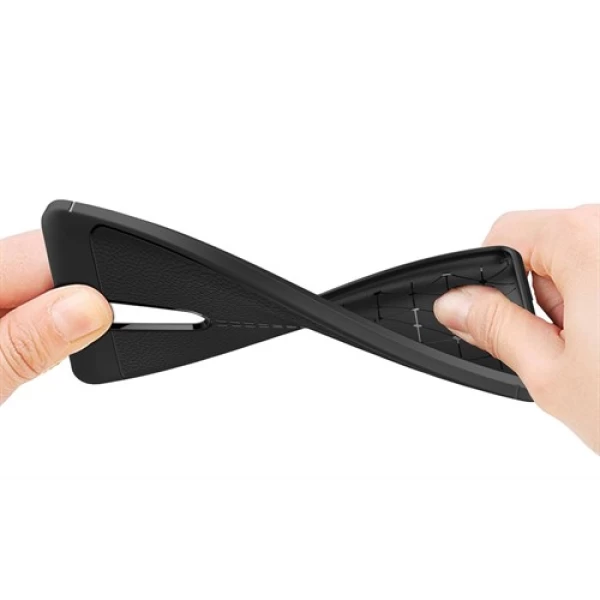 قاب محافظ ژله ای طرح چرم Nokia 8 مدل Auto Focus