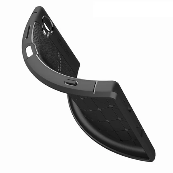 قاب محافظ ژله ای طرح چرم Sony Xperia XA1 Plus مدل Auto Focus