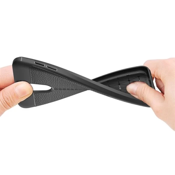 قاب محافظ ژله ای طرح چرم Samsung Galaxy C8 / J7 Plus مدل Auto Focus