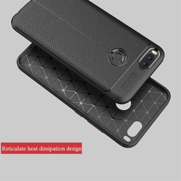 قاب محافظ ژله ای طرح چرم Xiaomi Mi A1 / 5X مدل Auto Focus