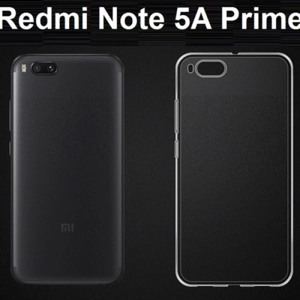 قاب دور ژله ای پشت کریستالی شیائومی Xiaomi Redmi Note 5A Prime