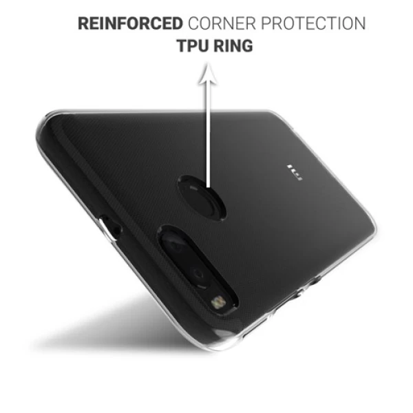 قاب دور ژله ای پشت کریستالی Xiaomi Mi A1/5X