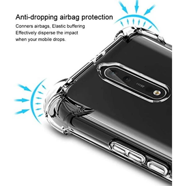 کاور ژله ای اصلی بلکین ضدضربه Nokia 8