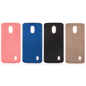 قاب طرح پارچه ای مناسب Nokia 1