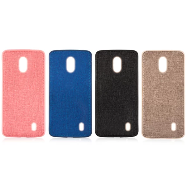 قاب طرح پارچه ای مناسب Nokia 1