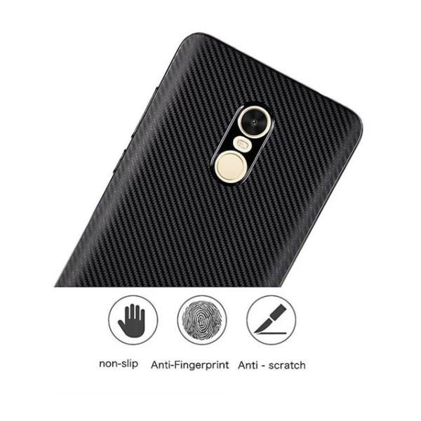 کاور فیبر کربنی مناسب Xiaomi Redmi Note 4