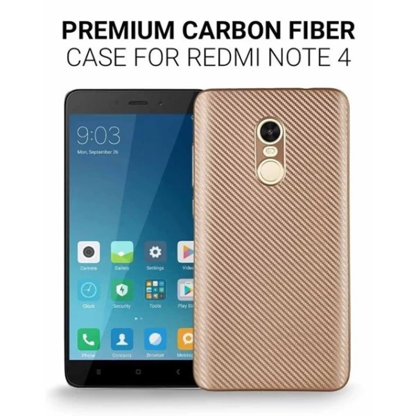 کاور فیبر کربنی مناسب Xiaomi Redmi Note 4