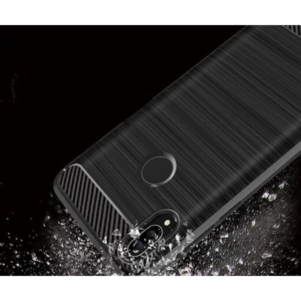 قاب محافظ ژله ای هواوی Huawei Nova 3e / P20 Lite Rugged Armor Fiber Carbon