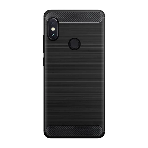 قاب محافظ ژله ای شیائومی Xiaomi Redmi Note 5 Pro Rugged Armor Fiber Carbon