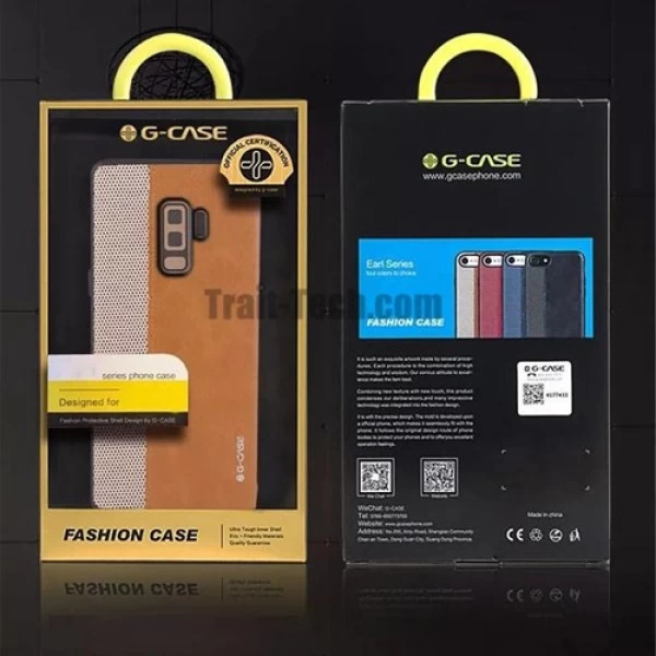قاب چرمی G-Case مدل Earl مناسب Samsung Galaxy S9