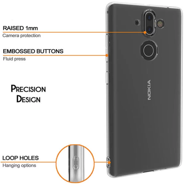 قاب ژله ای مناسب نوکیا Nokia 9
