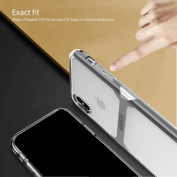گارد ژله ای نیلکین Crystal مناسب Apple iPhone X