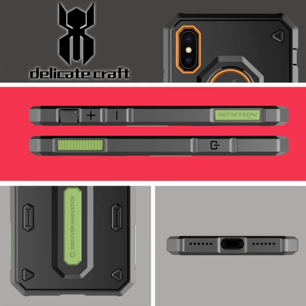 کاور محافظ نیلکین مدل Defender II مناسب Apple iPhone X